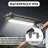 MOLEBIT 18 250 1 Pack) Solar Lights Outdoor Waterproof, Solar Lights for Outside Gutter Light Wall Sconces Super Bright