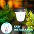 Honoson T5 Landscape Light Bulbs, 12 Volt 18 Watt Low Voltage Bulbs for Outdoor Garden Deck Yard Landscape Lamp (10