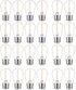 GE (case of 24) Warm Soft White LED String Light Replacement Bulb,