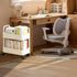 Erice 2 Cart Organizer, Rolling Storage Cart, Bookcase with Wheels Tiers Strong Load Bearing Capacity Durable and Long