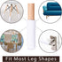 HAZELAND 32Pcs High Elastic Knitted Chair Leg Protectors for Hardwood Floors, Non Slip No Scratch Noise Furniture