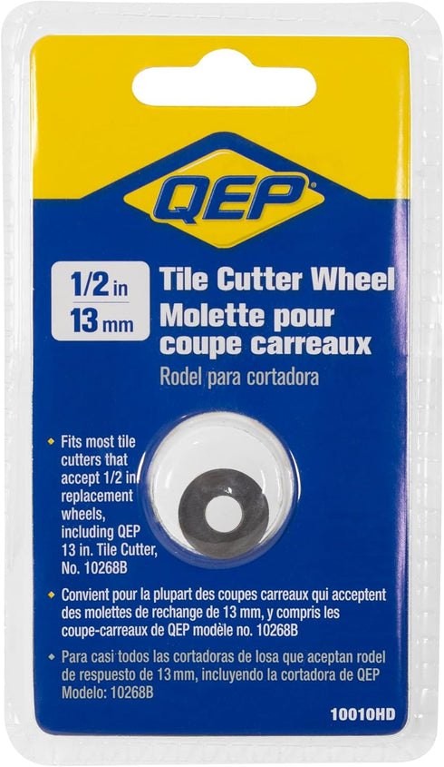 QEP 10010HD Replacement Cutting Wheel, 1/2" Tungsten-Carbide, For Tile Cutters & Pliers