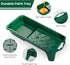 12 Pack, 2 Inch Paint Roller Kit, Mini Paint Rollers, Small Paint Tray Liners, Microfiber Roller Covers & Sponge Brush