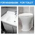 Bathroom Corner Caulking Tape, Self-Adhesive Sealing Tape, 1.5 inch x 10.5 feet, White, for Sink and Bathtub