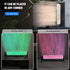 ycponggon 24W 16 -16"*2.4" RGBW Water Ripple Wall Light Colors, Remote Control, Water Wave Projection Wall Light