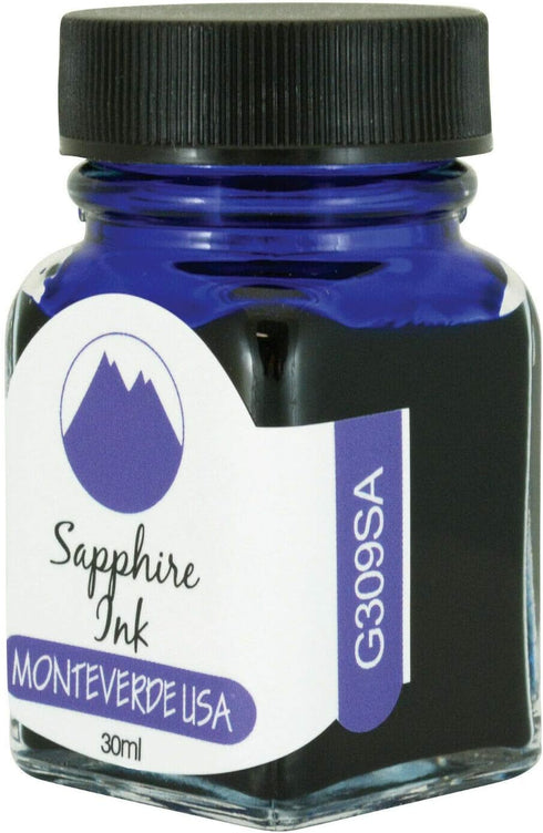 MONTEVERDE Bottle Ink, 30ml, Sapphire (G309SA)