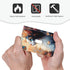 HTSAHKV 3 5 Inch Cat Butterfly Wall Plate Light Switch Cover Single Gang Outlet Faceplate Print Plate Cover X