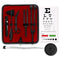ASA TECHMED Premium 7 Piece Tactical Black Diagnostic Kit - Taylor Hammer, Measuring Tape, Tuning Forks, and More