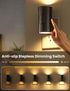 3000K, 0-100LM Dimmable 2 Pack Sujeet LED Night Lights Plug into wall, Bright Night Light, Dusk to Dawn Sensor, Soft