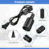 10 Pack Bulb E26 E27 Lantern(Black,6 Hanging Light Cord Pendant Light Cord with Switch Light Socket Extension Light