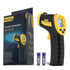 Infrared Thermometer Laser Temperature Gun, -58? to 1112?, Adjustable Emissivity, Digital IR Thermometer for Cooking