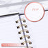 Frasukis Ruled Notebook/Journal - College Ruled Spiral Notebook, 8.5" x 6.4", Waterproof Hardcover