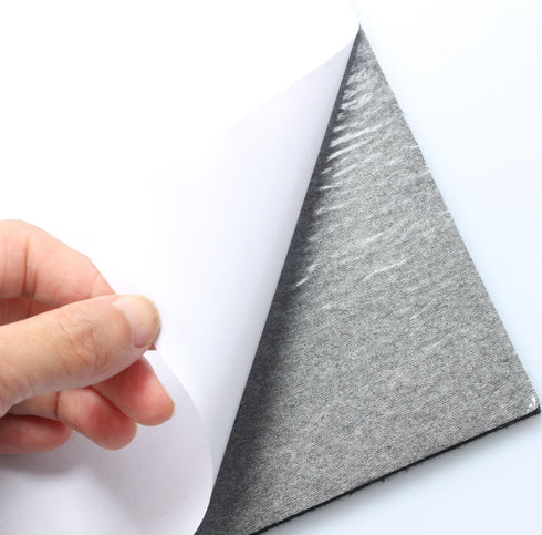 6" X 8" X 1/5" Thick Heavy Duty Felt Sheets - 8 Sheets (Black)