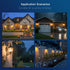 A19 Bulbs,8W (100W 1400LM,Vintage E26 2700K 2 Pack FLSNT Dusk to Dawn Outdoor Sensor LED Edison Eqv.), Filament Base
