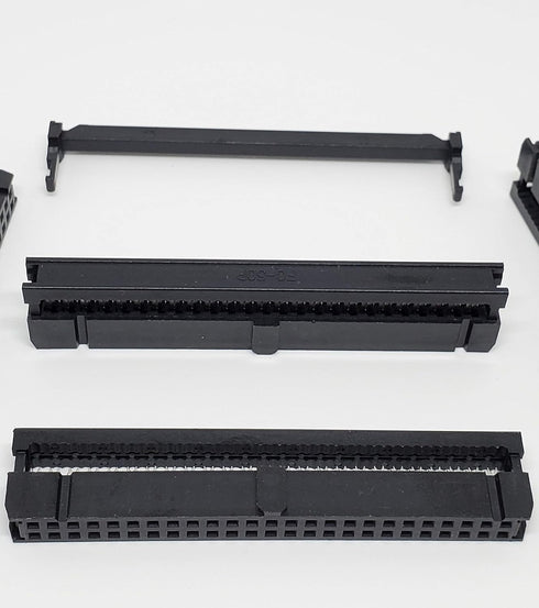 Pc Accessories - Connectors Pro 25-Pack Female 2X25 50P Dual-Row 2.54mm 0.1" IDC Socket for Standard Flat Ribbon Cable, 50 Pins Connectors by PC Accessories