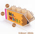 TINGKU 10" Wooden Pen Holder - Pencil Shape Supply Caddy for Teacher Appreciation Gifts, Classroom Organizer & Storage