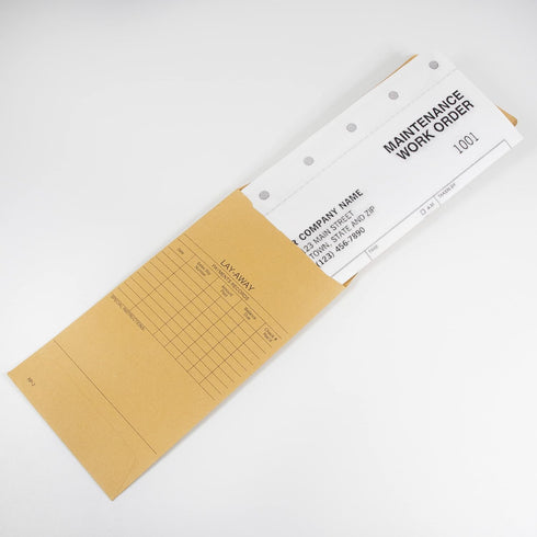 N’icePackaging Tear-a-Way Repair Envelopes, 100 Count, Sequentially Numbered for Customer Records