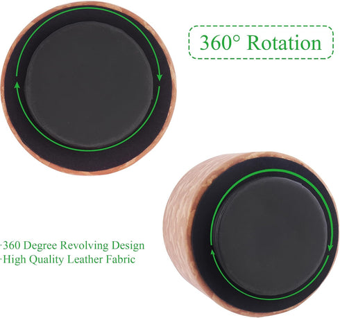 Holder,360 Holder,4 Organizer(1-Camouflage Round Leather Art Supply Organizer,Remote Control Degree