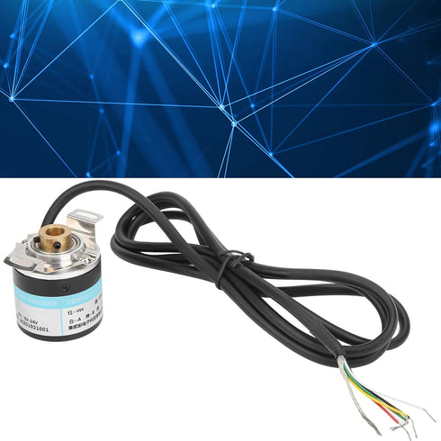 Incremental Optical Rotary Encoder, DC5-24V 30mA ABZ Encoder for Office Automation Equipment