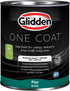 1-Quart Glidden Interior Paint + Primer: Beige/Toasted Almond, One Coat, Semi-Gloss