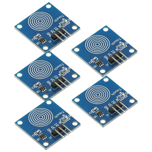 GODIYMODULES 5PCS TTP223 Capacitive Touch Switch Module TTP223B Digital Touch Sensor Module Capacitive