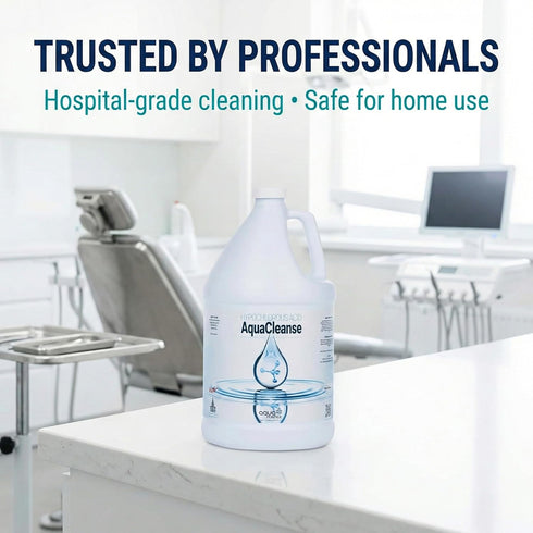 500PPM (1 3X AquaCleanse Hypochlorous Acid All-Purpose Cleaner Spray Gallon) Stronger Than Standard HOCL Pet & Family