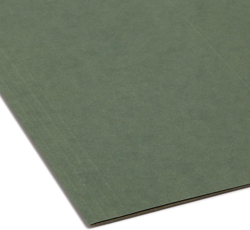 Smead TUFF Hanging File Folder, Letter Size, Standard Green, 20 per Box with Easy Slide Tab