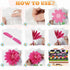 When We Learn We Grow 3D Paper Pom Poms Cutouts, Summer Flower Bulletin Board Decorations for School Home Decor