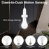 Generic E26/E27 Motion Sensor Light Socket Adapter, Screw-in Light Sensor Sockets for Automatic Control On/Off, Auto