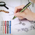 TBOACTP 4.7 3 2 6 2 Mini EDC Ballpoint Pen, Pencil and Stylus in One, with Refill, Pencil Tip and Stylus Tip, Bolt