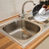 Waterproof Self Adhesive Caulk Tape, 3 Rolls, 1.5" x 10.5Ft, for Kitchen and Bathroom Sealing