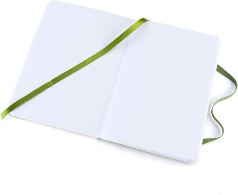 Pentalic 4" x 6" Pocket Sketchbook Traveler Journal, 160 Pages, Olive Green by Pentalic