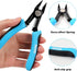 WGGE Precision Wire Cutters, Slim Diagonal Cutting Pliers with Supplementary Stripping, Ultra Sharp 6 Inch Wire Cutter