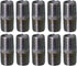 Galvanized Steel Nipple Pipe OQHM1415-10 NPGL1415-10, 1/4" x 1-1/2"