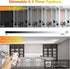 16.4ft,Daylight 6500K Strip,1600 Dimmable 24V DAYBETTER COB LED Strip Light,LED Lights for Bedroom White Dotless LED