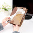 Mini 3 Ring Binder 1 Inch for 5.5" x 8.5" Paper, EYROZILL Cute Mini Binder with 5-Tab Dividers for School