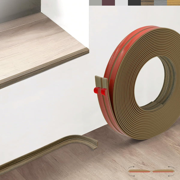 VLKAVIVA Flexible Wall Corner Protector Molding Trim, Peel and Stick Self Adhesive Wall