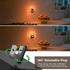 180 L LOHAS LED Night Lights Plug into Wall, Changing RGB Night Light with Dusk to Dawn Sensor, Rotatable Bubble