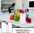 2 Veemoon pcs Narrow Mouth Wash Bottles with Graduation Scale Laboratory Squeeze Bottles Portable Angled Head