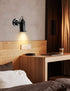 E26 Bulb) Industrial Track Lighting Ceiling Spotlight, Matt Black Vintage Wall Mount Lights, Rotate Head, Hardwired No