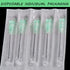 100 Pack 21Ga 1 1/2 Inch Stainless Steel Dispensing Lab Tools Accessories for Measuring and Refilling, Individually