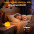 Dimmable VEEKI Pumpkin Night Light for Kids, Cute Halloween Pumpkin Lights Rechargeable with Timer, Silicone Lamp