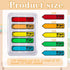 Colarr 10 Pack Sign Here Tabs, 1000 Pieces Sign Here Stickers Flags for Office Notebook Annotating Books Notary Books