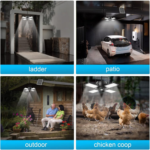 Latband Light,144LED 1200LM 5 4 IP65 Solar Pendant Light Outdoor Indoor Solar Powered Motion Sensor Shed Daytime Work