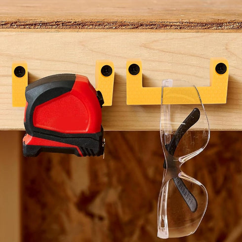 Set Plastic Tape Measure Clip Holder Secure Ladder Electric Tool Storage Tape Measure Clip Plastic Tape Measure Holder