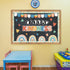 Choose Kindness Bulletin Board Decoration, Rainbow Set with Positive Classroom School Supplies