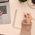 SATINIOR 150 Pcs Bamboo Ballpoint Pens - Wooden Retractable 1mm Black Ink Pen, Sustainable Writing Tools for Men & Women