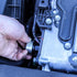 Reversible Thumbwheel Ratchet Wrench 1/4" Drive, Palm Finger Ratchet Wrench