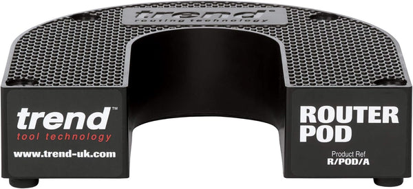 Trend U-Shaped Router Pod Stand for Workbench Safety and Storage, R/POD/A