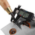KSEIBI 281380 Narrow Bucket Brick Trowel - 8 Inch Wooden Handle Square Tip Bricklaying Trowel